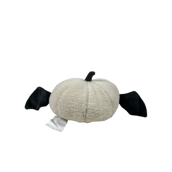 Halloween Jack-O'-Lantern Pumpkin With Bat Wings 8.5" x 19" Decorative Pillow - Picture 5 of 16